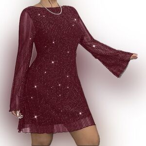 ❤️🪩 PLUS Sequin Dress 🪩❤️